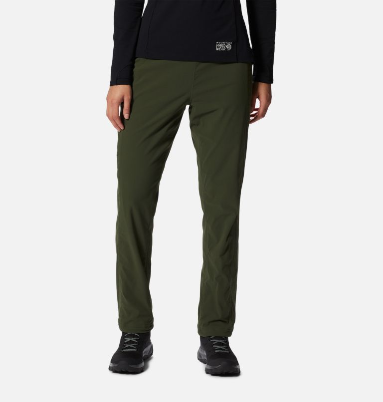 Pantalon taille haute doublé Dynama Femme, Color: Surplus Green, image 8