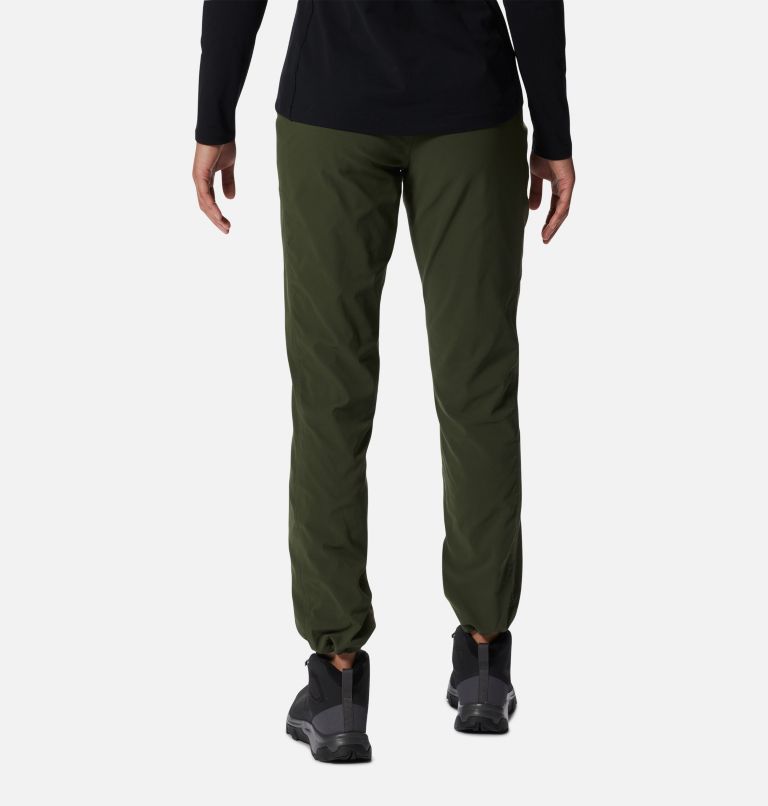 Pantalon taille haute doublé Dynama Femme, Color: Surplus Green, image 2