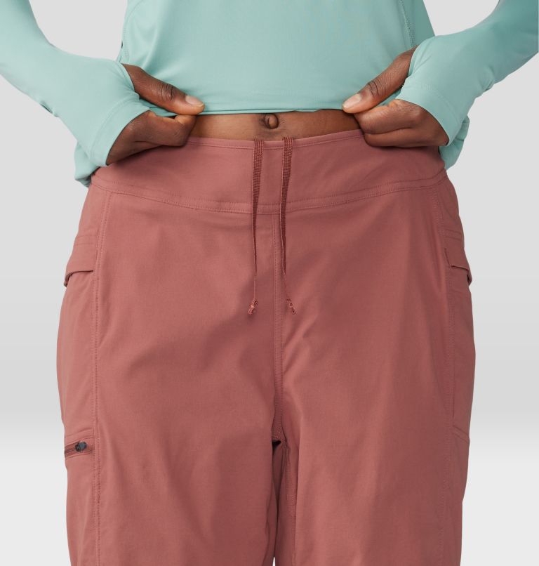 Pantalon taille haute doublé Dynama Femme, Color: Clay Earth, image 4