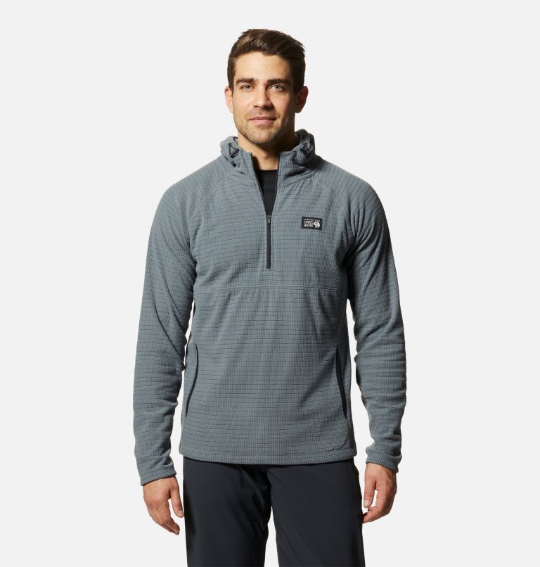 Summit Fleece Pullover, Solid - Ponderosa Green