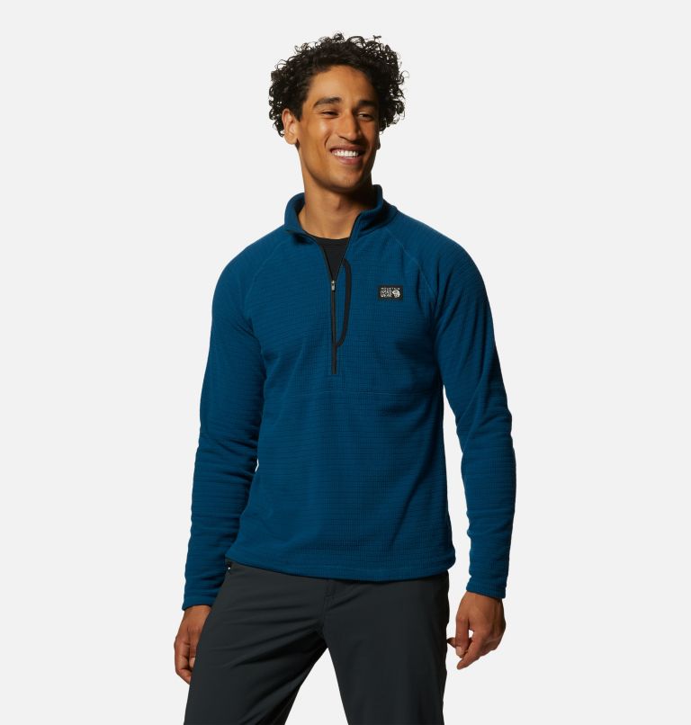 Men's Summit Grid™ Half Zip | Mountain Hardwear