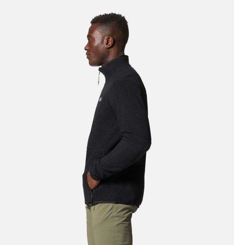 Manteau Explore Fleece Homme, Color: Black, image 3