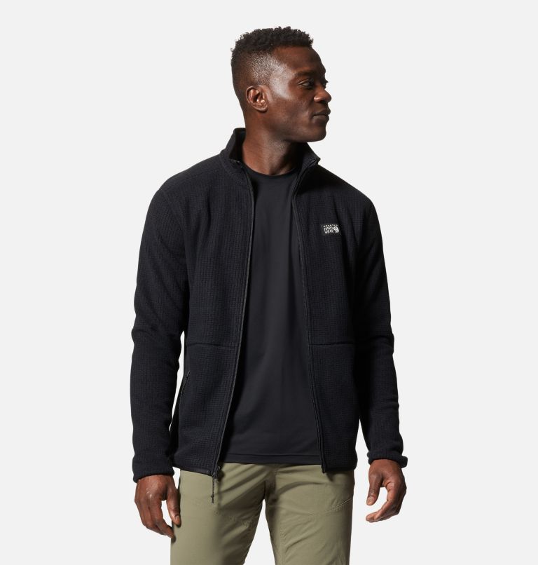 Men's Explore Fleece Jacket, Color: Black, image 5