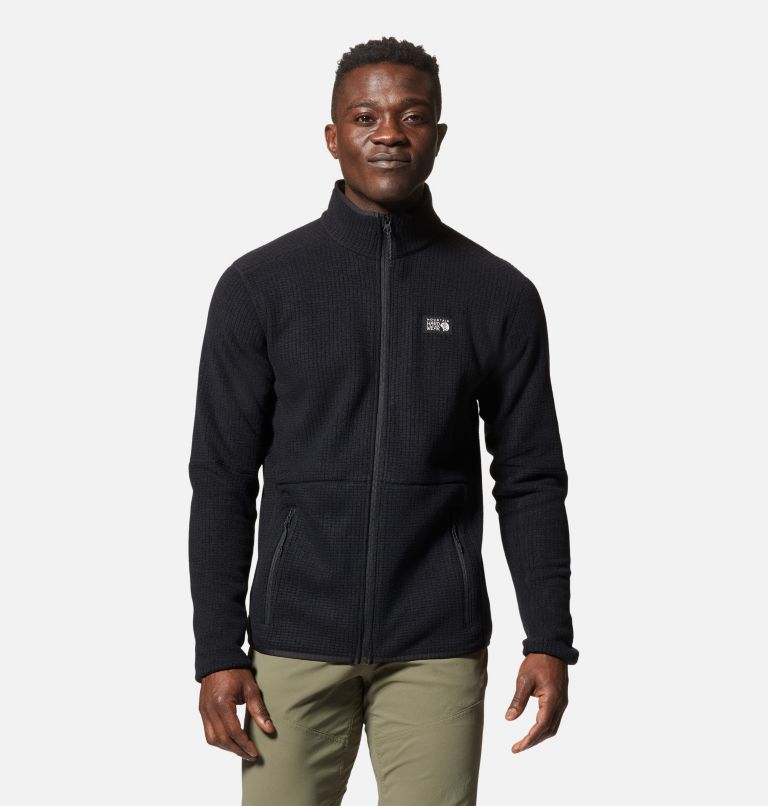 Thumbnail: Men's Explore Fleece Jacket, Color: Black, image 1