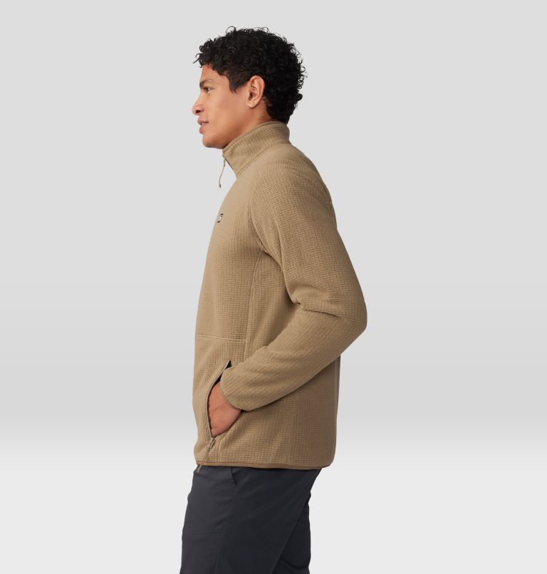 Manteau Explore Fleece Homme, Color: Trail Dust, image 3