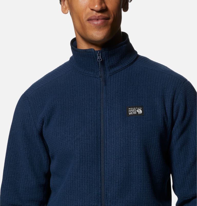 Men's Explore Fleece Jacket, Color: Hardwear Navy, image 4