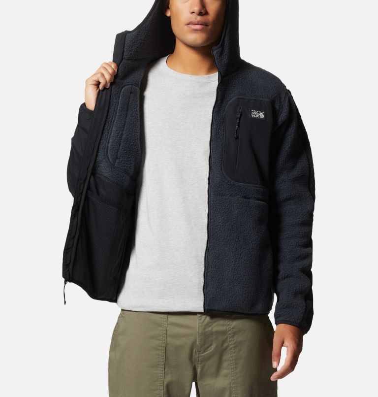 Men's HiCamp Fleece Hoody, Color: Dark Storm, image 5