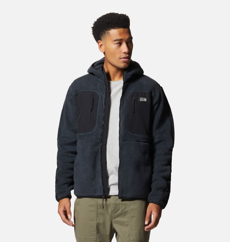 Fleece sale hooded jacket