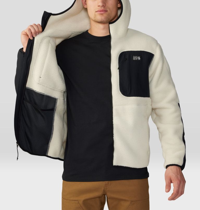 Men's HiCamp Fleece Hoody, Color: Stone, image 5
