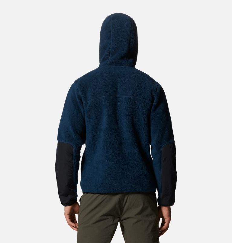 Thumbnail: Men's HiCamp Fleece Full Zip Hoody, Color: Hardwear Navy, image 2
