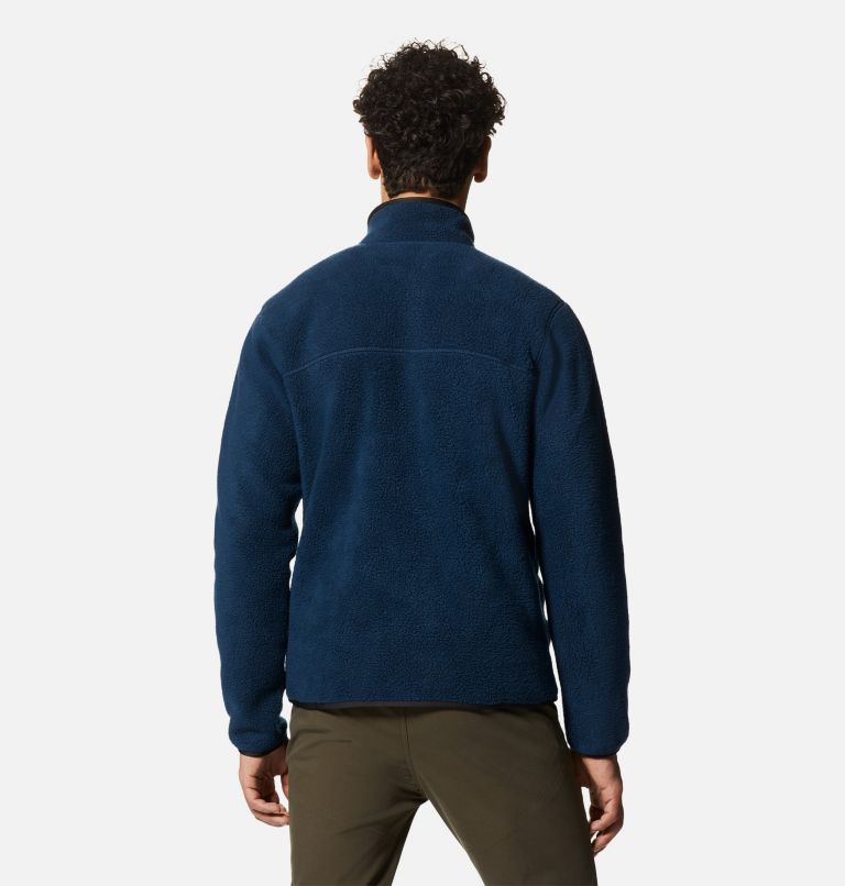 Thumbnail: Men's HiCamp Fleece Pullover, Color: Hardwear Navy, image 2