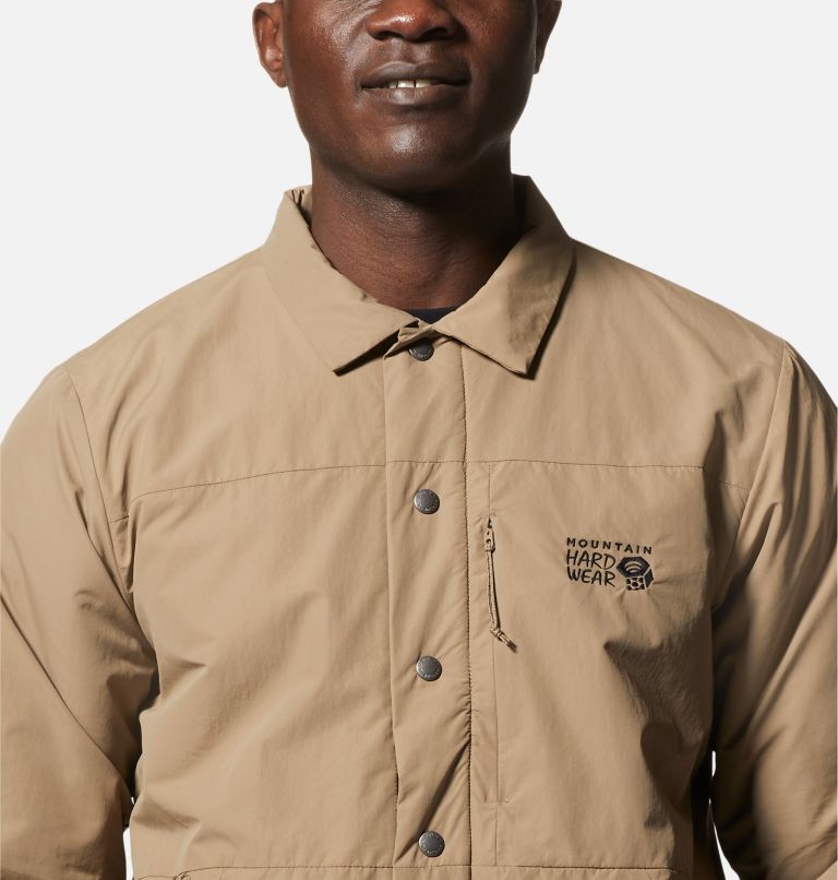 Thumbnail: Men's HiCamp Shell Jacket, Color: Trail Dust, image 4