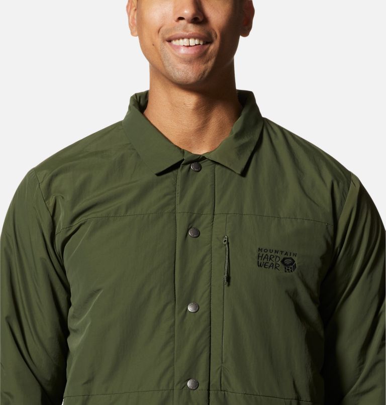 Thumbnail: Men's HiCamp Shell Jacket, Color: Surplus Green, image 4