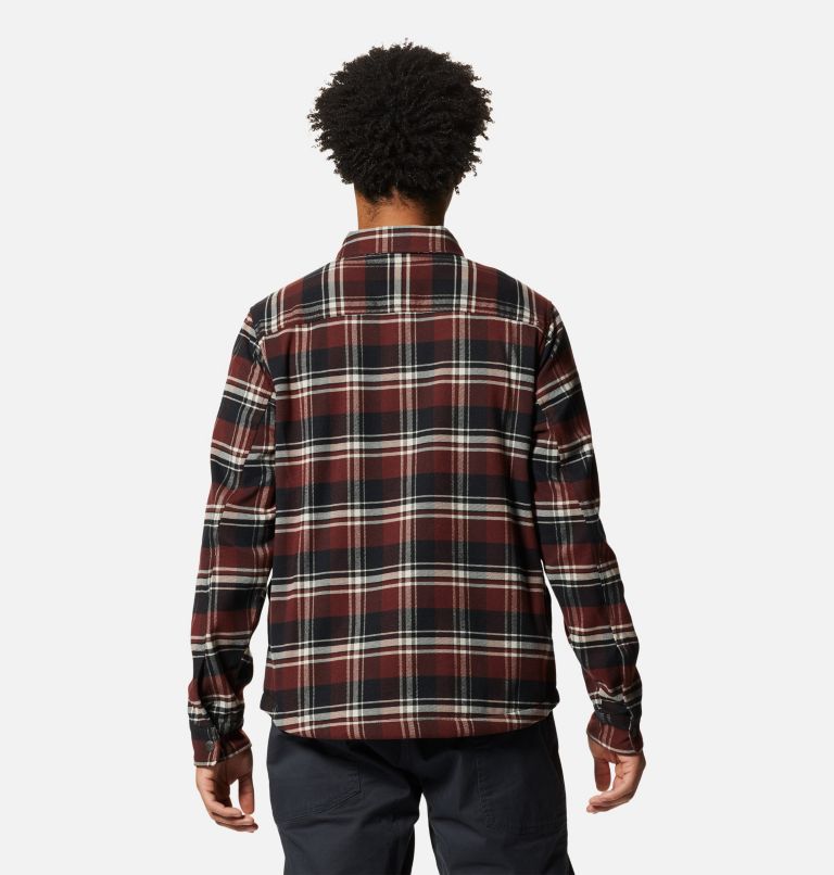 Outpost Makers Plaid Flannel Shirt - Men's Shirts in Burnt Orange Brown