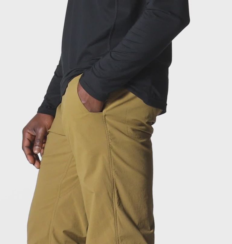 Men's Basin Lined Pant, Color: Corozo Nut
