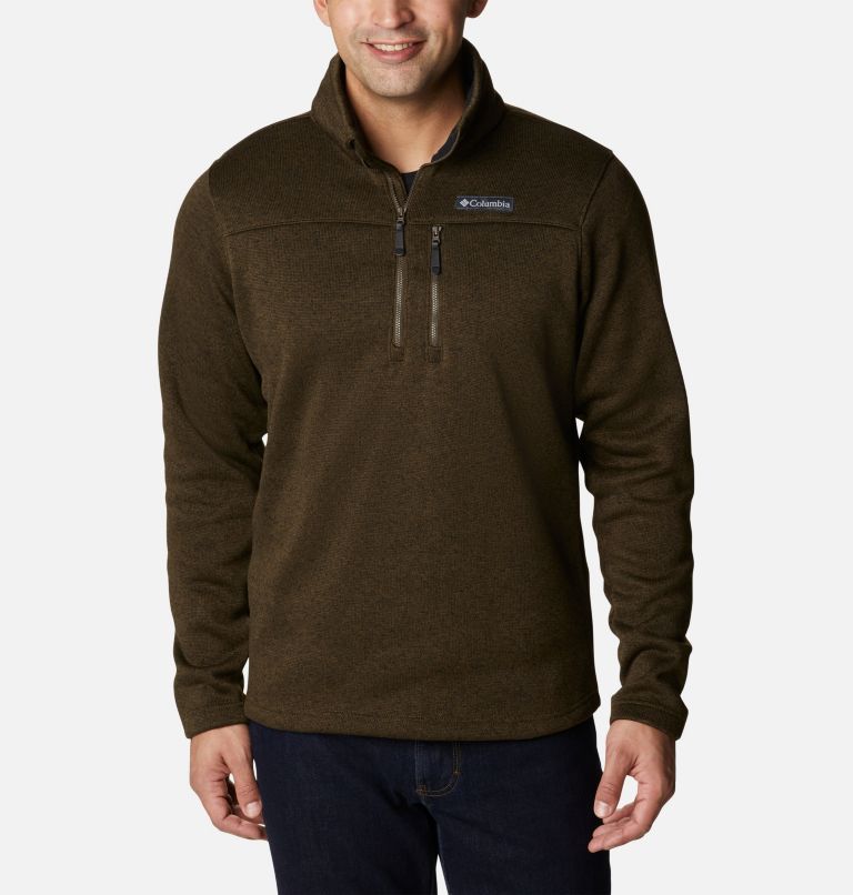 Men’s Half Zip Sweater Fleece Pullover $23.98