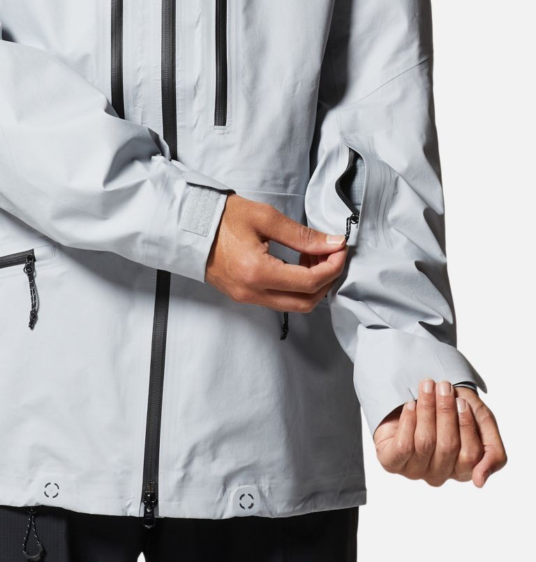 Thumbnail: Men's Viv GORE-TEX PRO Jacket, Color: Glacial, image 8