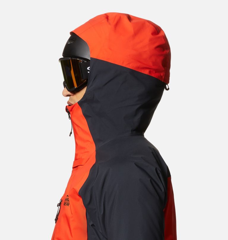 Thumbnail: Men's Viv GORE-TEX PRO Jacket, Color: State Orange, image 5