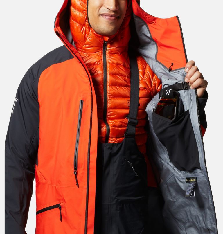 Thumbnail: Men's Viv GORE-TEX PRO Jacket, Color: State Orange, image 10