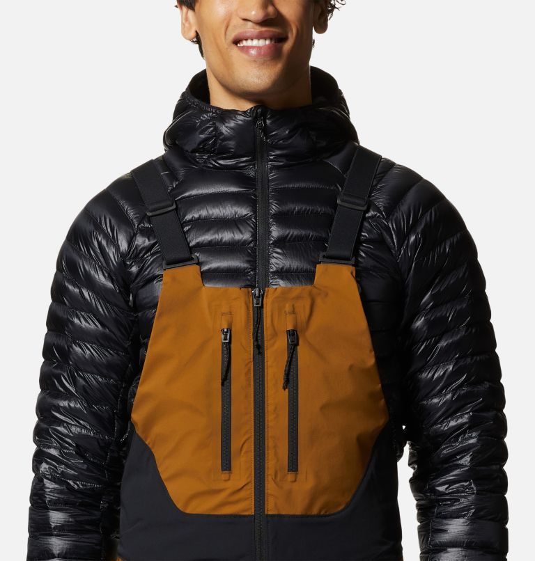 Men's Viv GORE-TEX PRO Bib, Color: Golden Brown, image 4