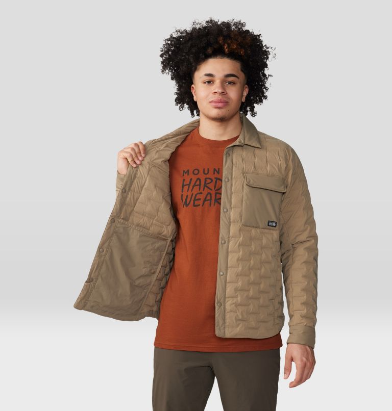 Men's Stretchdown™ Light Shacket | Mountain Hardwear Men's Stretchdown™ Light Shacket | Mountain Hardwear