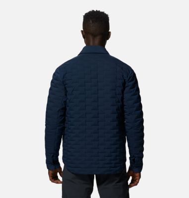 Men's Stretchdown Light Shacket, Color: Hardwear Navy