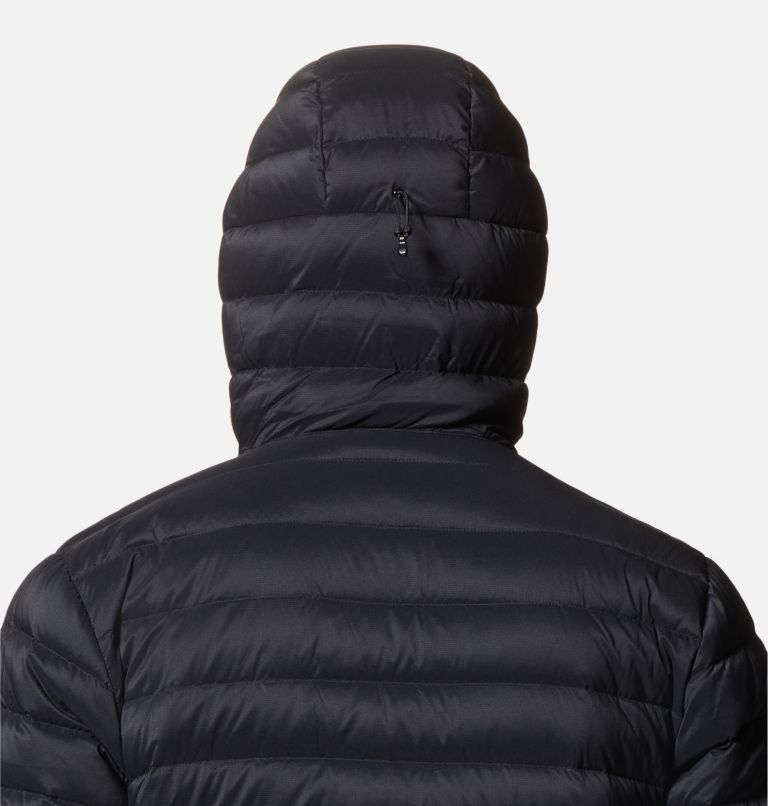 Thumbnail: Manteau matelassé à capuchon avec fermeture éclair Deloro Homme, Color: Black, image 6