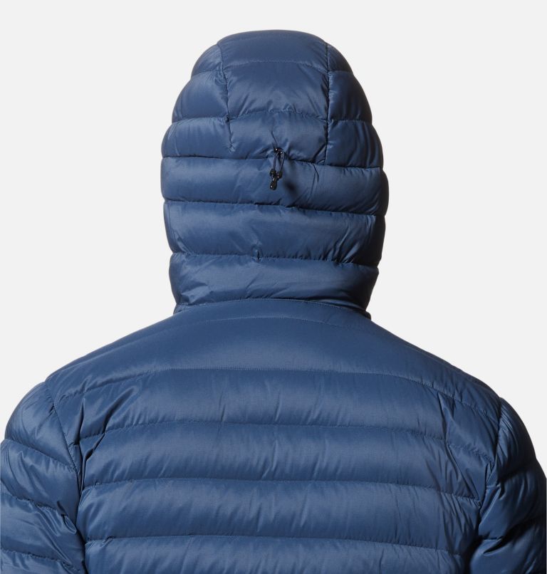 Thumbnail: Manteau matelassé à capuchon avec fermeture éclair Deloro Homme, Color: Hardwear Navy, image 6