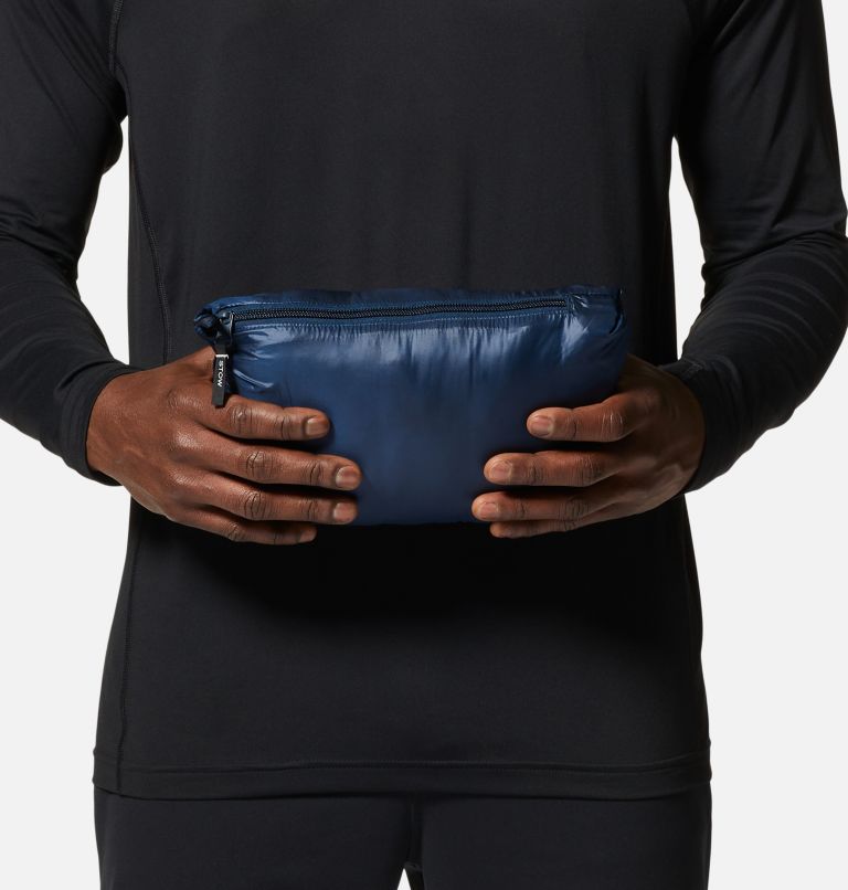 Manteau matelassé à capuchon avec fermeture éclair Deloro Homme, Color: Hardwear Navy, image 8