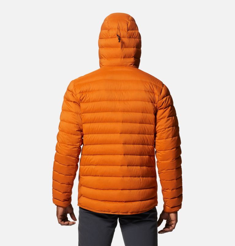 Deloro Down Full Zip Hoody | 841 | M, Color: Bright Copper, image 2