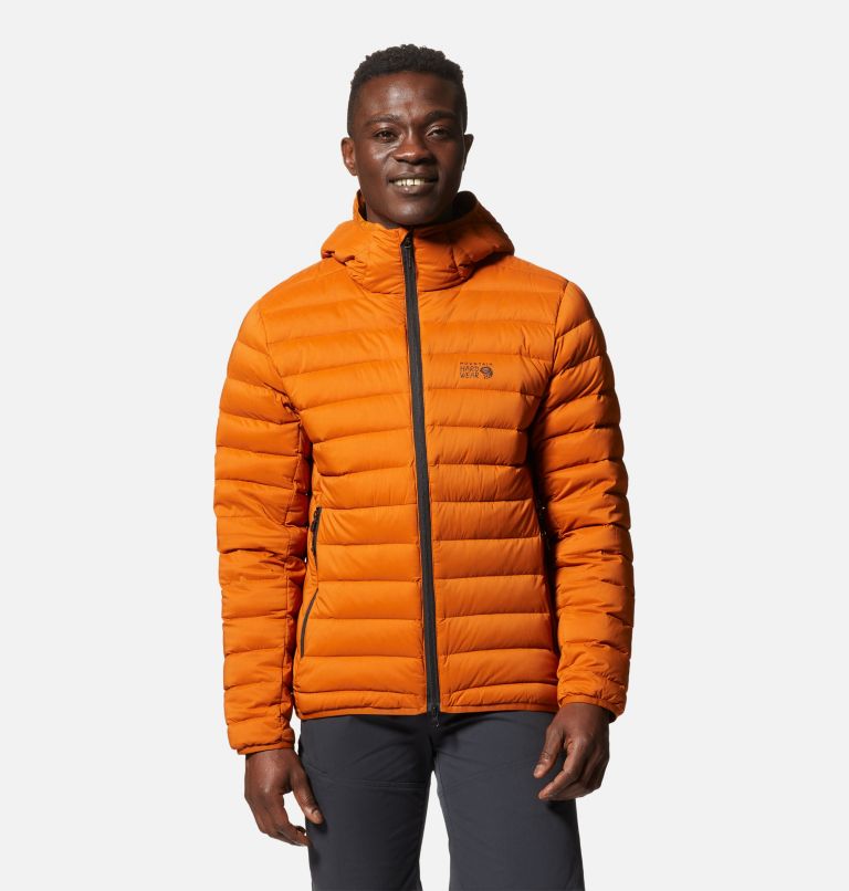 Manteau orange homme hot sale