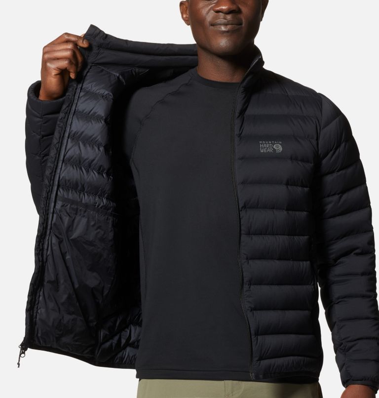 Thumbnail: Men's Deloro Down Jacket, Color: Black, image 5