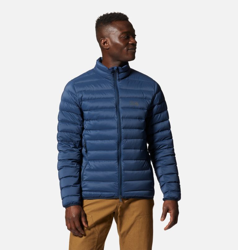 Men's Deloro Down Jacket, Color: Hardwear Navy, image 1