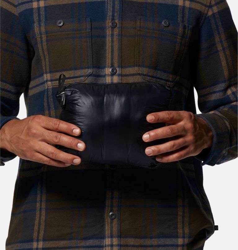 Men's Deloro Down Vest, Color: Corozo Nut, image 6
