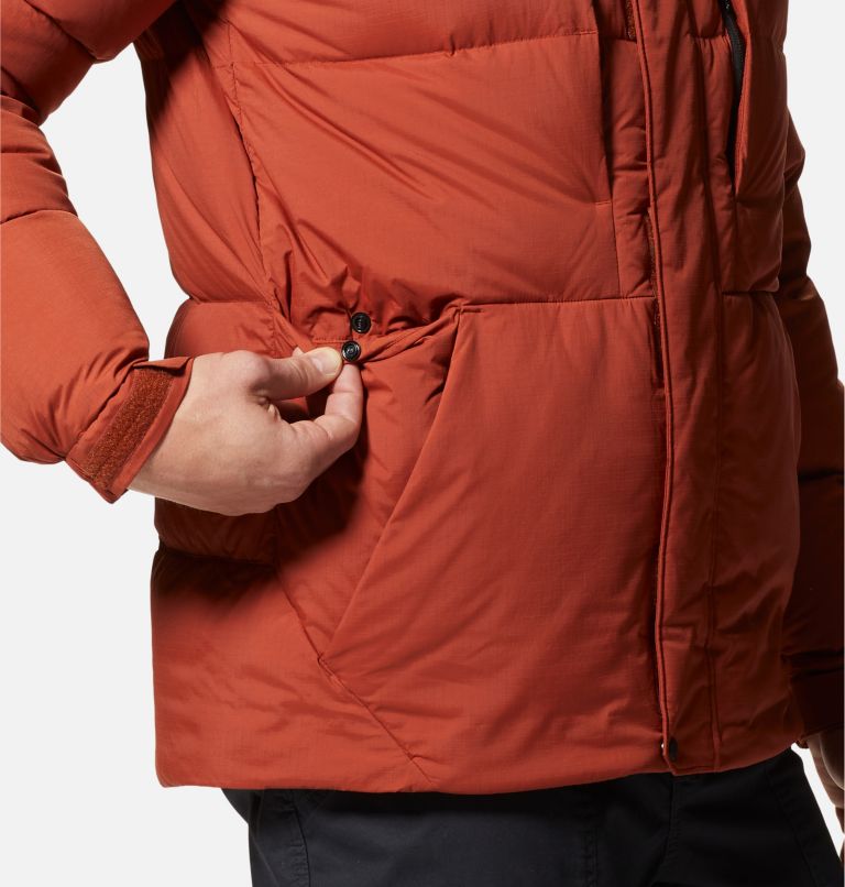 Men's Nevadan Down Parka, Color: Dark Copper, image 9