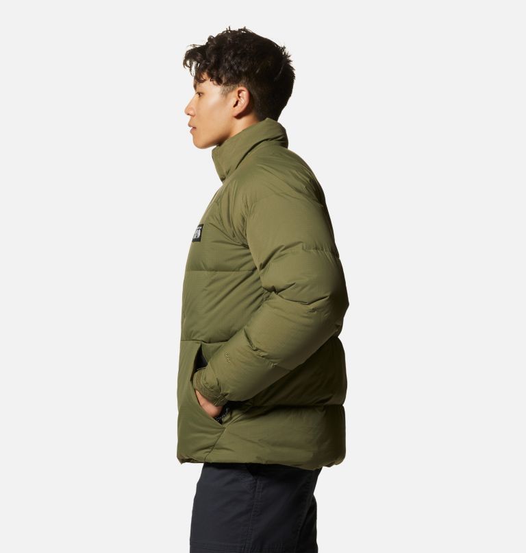 Nevadan Down Jacket | 353 | L, Color: Combat Green, image 3