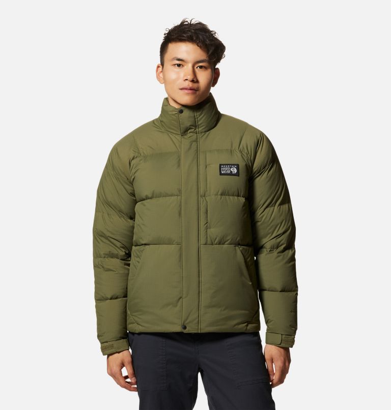 Nevadan Down Jacket | 353 | XL, Color: Combat Green, image 1