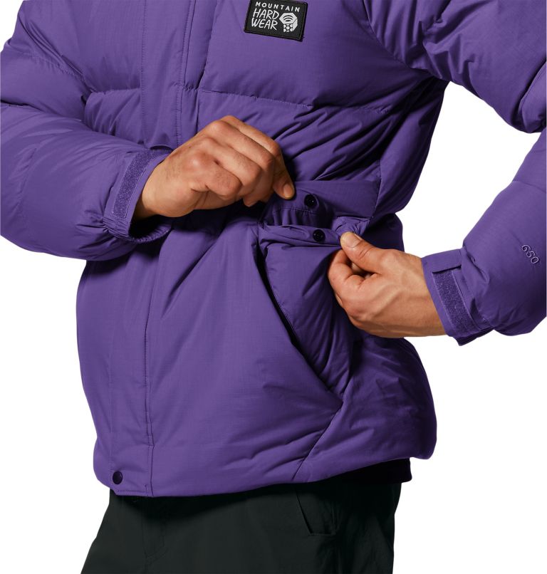 Thumbnail: Men's Nevadan Down Jacket, Color: Purple Jewel, image 8