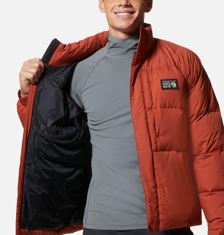 Men's Nevadan Down Jacket, Color: Dark Copper, image 7