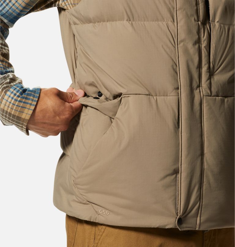 Nevadan Down Vest | 249 | S, Color: Trail Dust, image 5