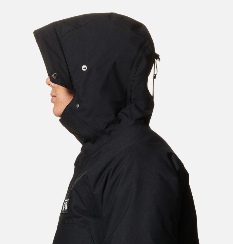 Men's Weather Down Parka, Color: Black, image 6