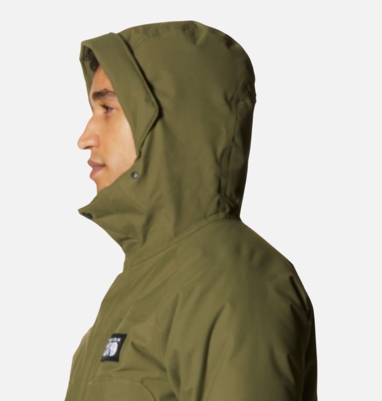 Parka Weather Down Homme, Color: Combat Green, image 5
