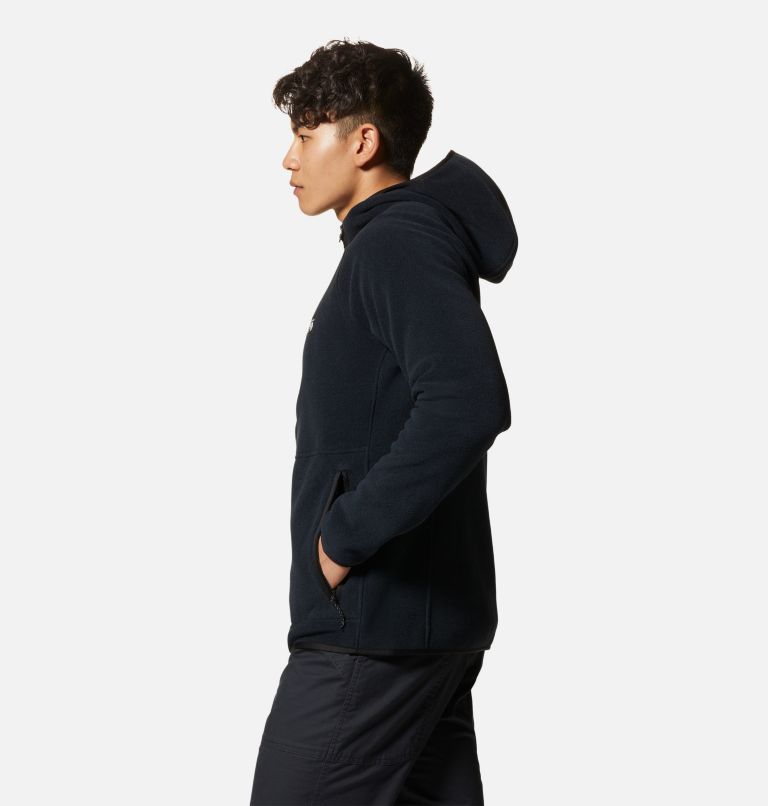 Polartec® Double Brushed Full Zip Hoody | 010 | XXL, Color: Black, image 3
