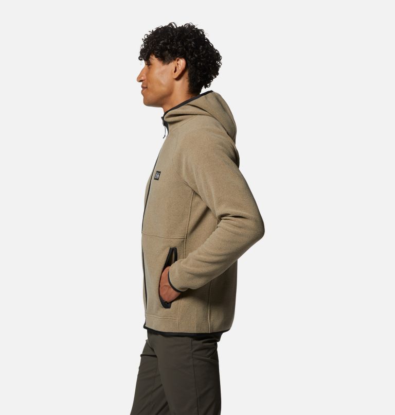 Polartec® Double Brushed Full Zip Hoody | 250 | XL, Color: Trail Dust Heather, image 3