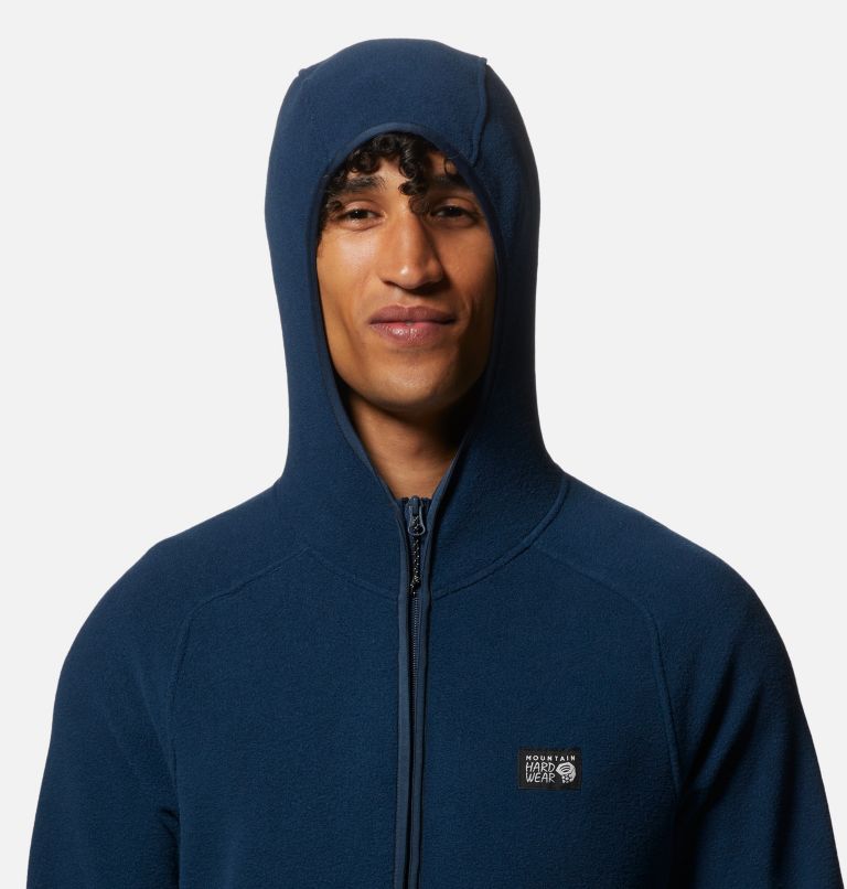 Men's Polartec® Double Brushed Full Zip Hoody, Color: Hardwear Navy, image 4