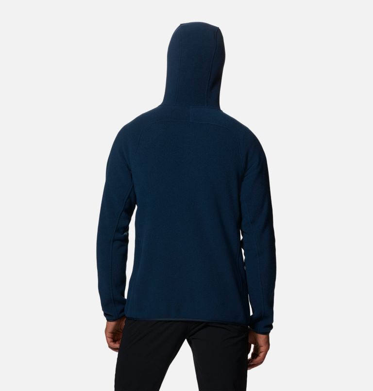 Men's Polartec® Double Brushed Full Zip Hoody, Color: Hardwear Navy, image 2