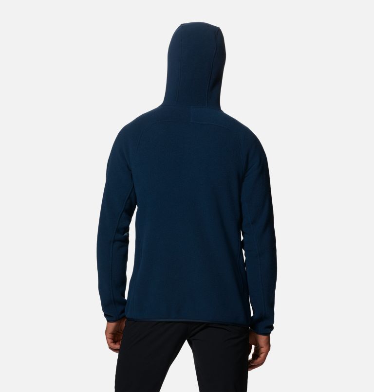 Thumbnail: Men's Polartec® Double Brushed Full Zip Hoody, Color: Hardwear Navy, image 2