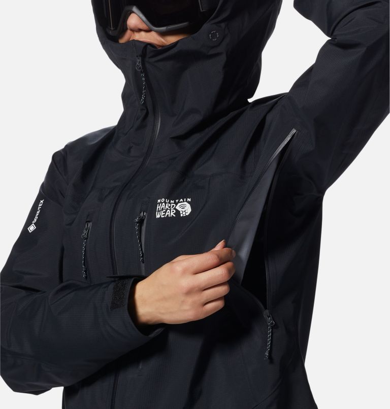 Thumbnail: Women's High Exposure GORE-TEX C-Knit Jacket, Color: Black, image 7