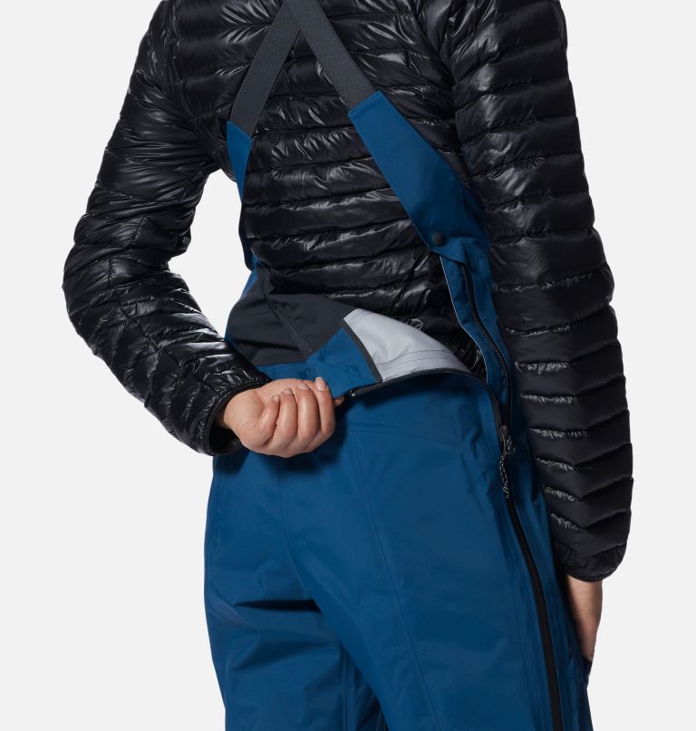 Women's High Exposure GORE-TEX C-Knit Bib, Color: Dark Caspian, image 6