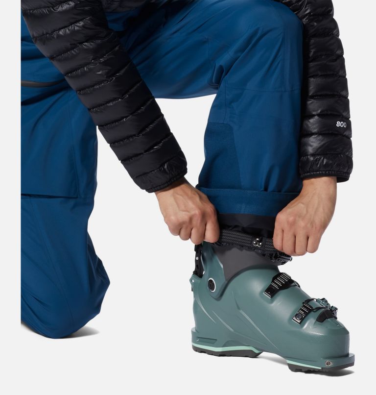 Women's High Exposure GORE-TEX C-Knit Bib, Color: Dark Caspian, image 8